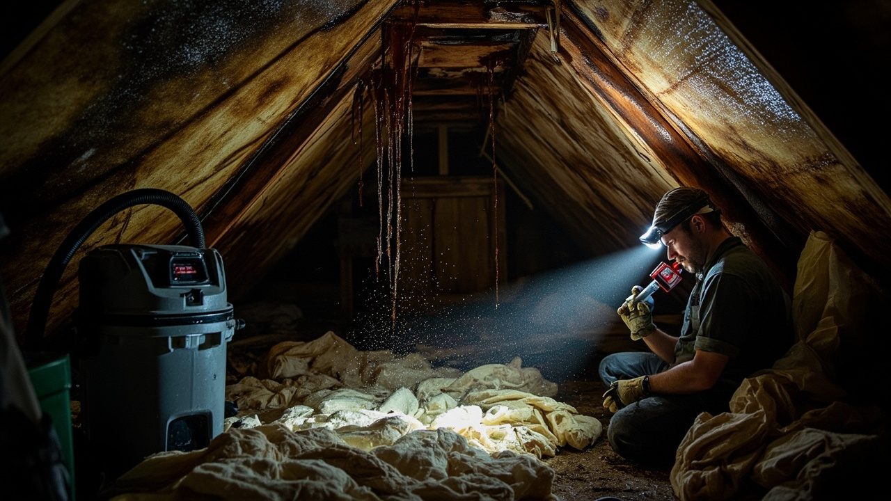 Our Technical Approach to Complete Attic Water Damage Repair