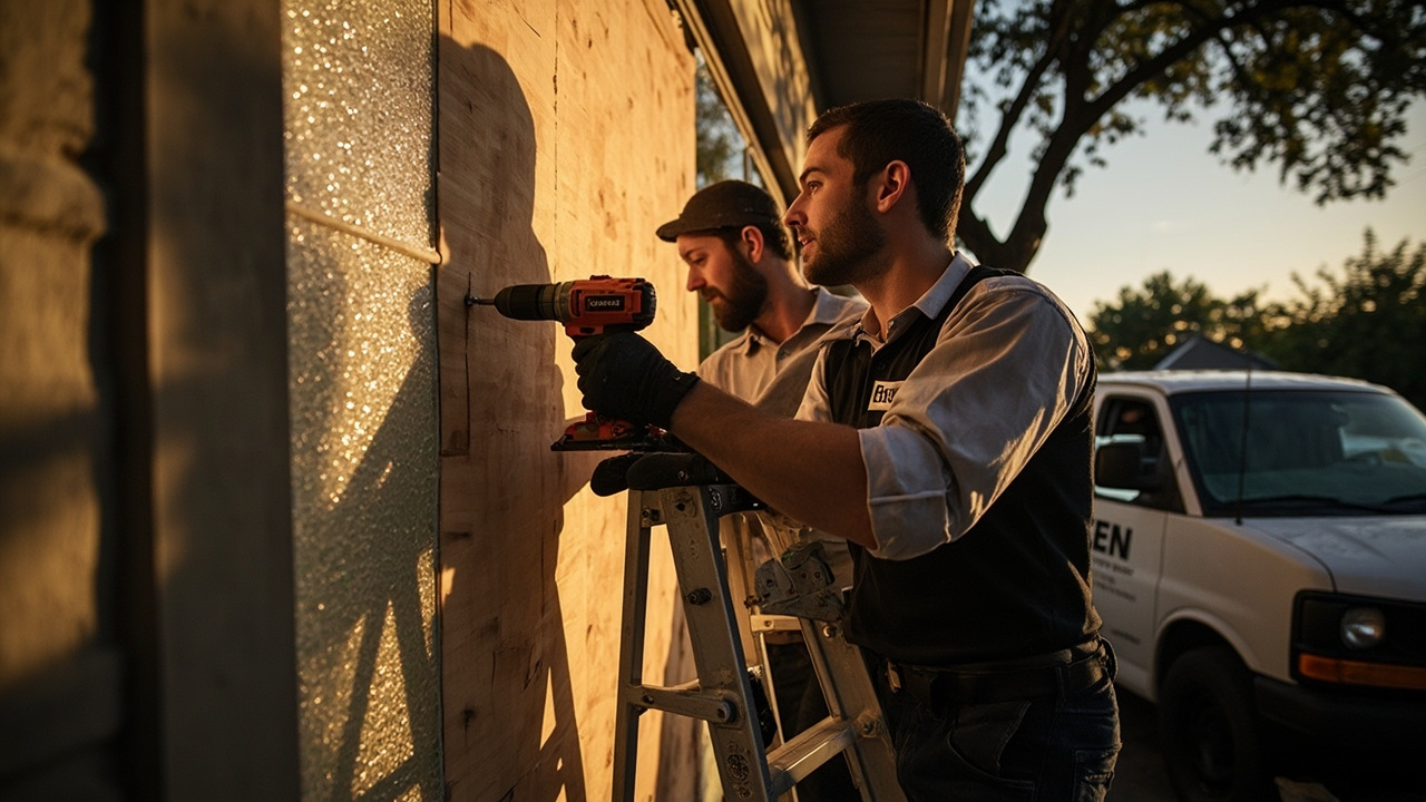 Emergency Board-Up Services in San Antonio – Armed Response Teams On-Site in 60 Minutes or Less