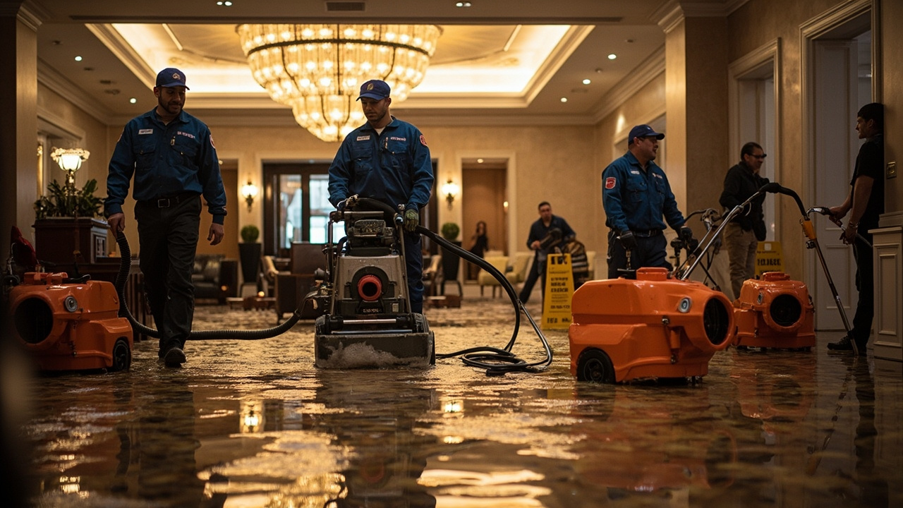 Liberty Water Damage Restoration Riverside's Commercial Flood Remediation Protocol