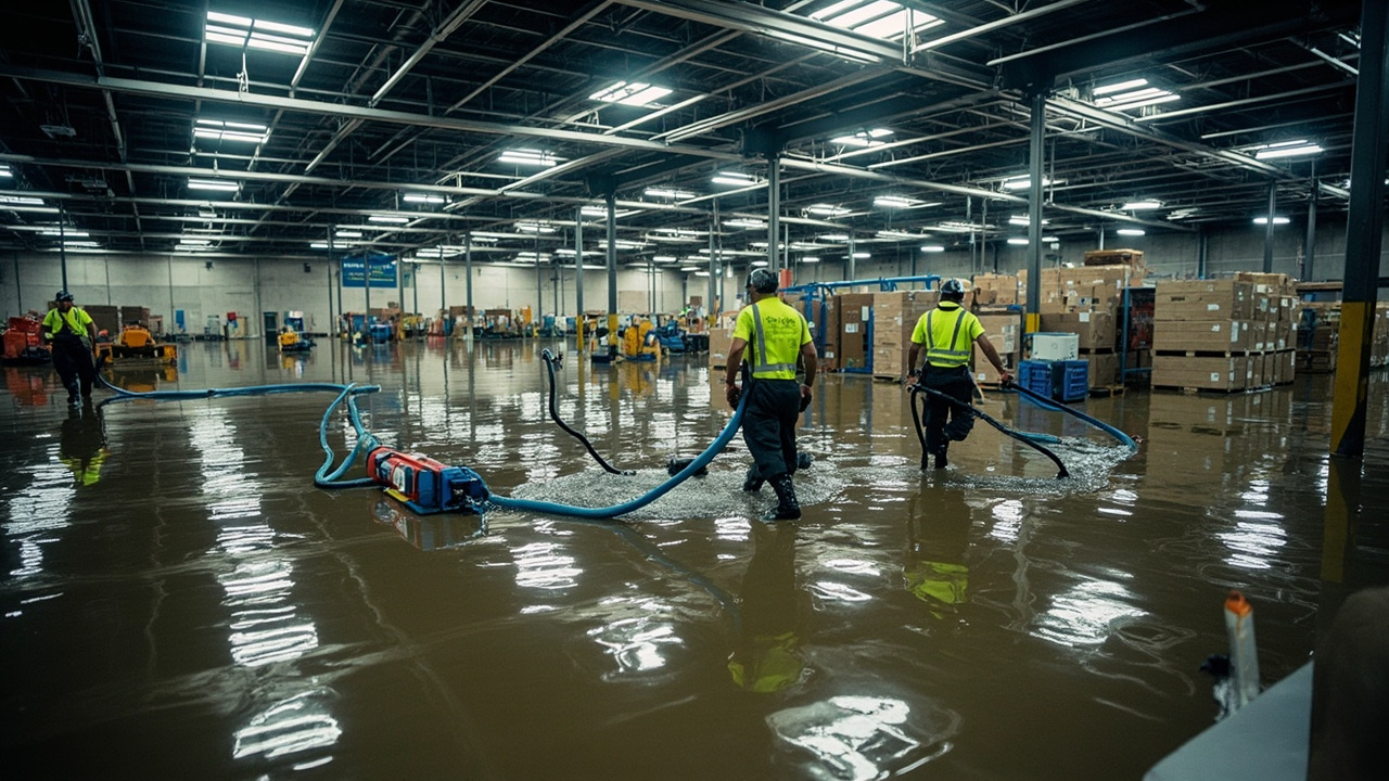 Warehouse Flood Restoration in San Antonio – Minimize Downtime and Protect Your Operations
