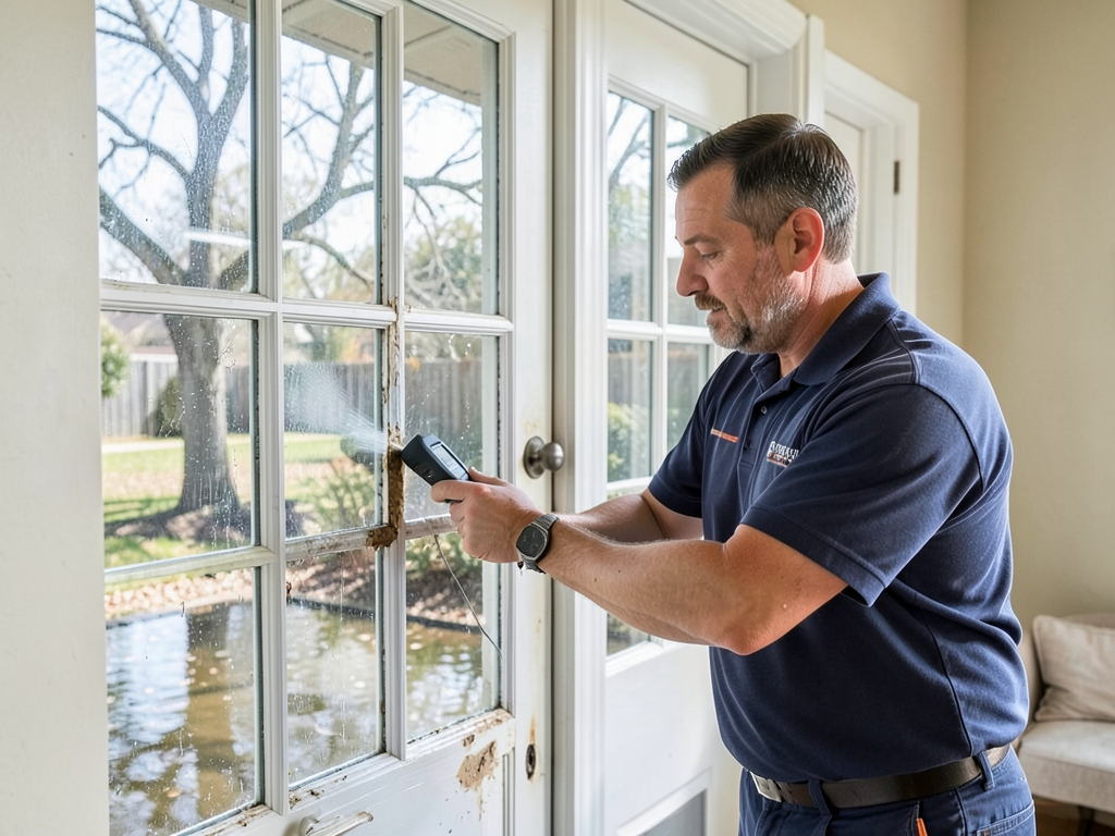 Dealing With Rainwater Ingress Under Your French Doors During a South Texas Windstorm