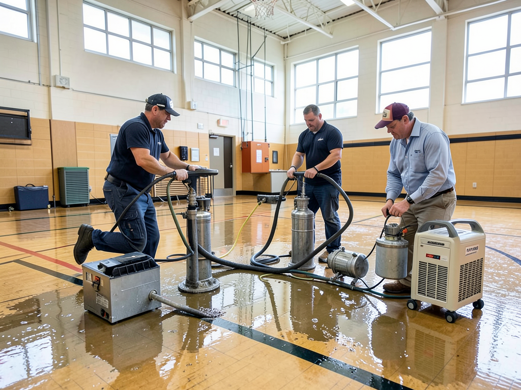 Handling water damage in san antonio schools and e