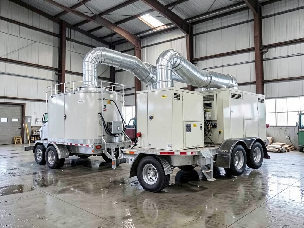 Large scale flood cleanup for san antonio warehous