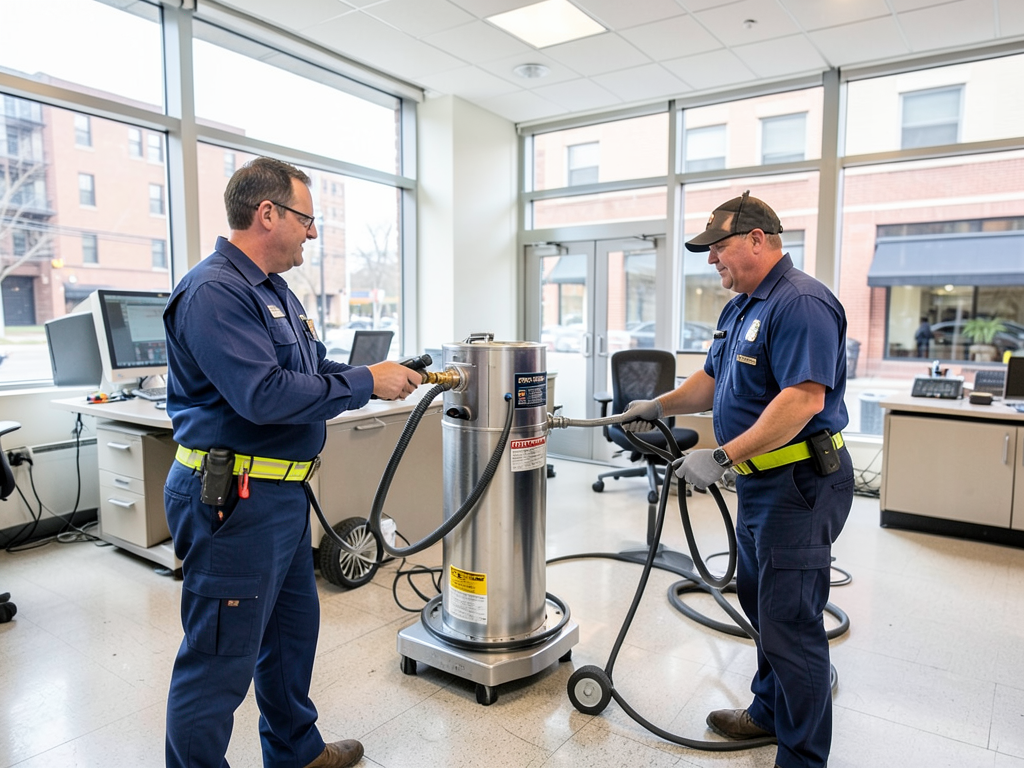 Large scale water damage cleanup for downtown san